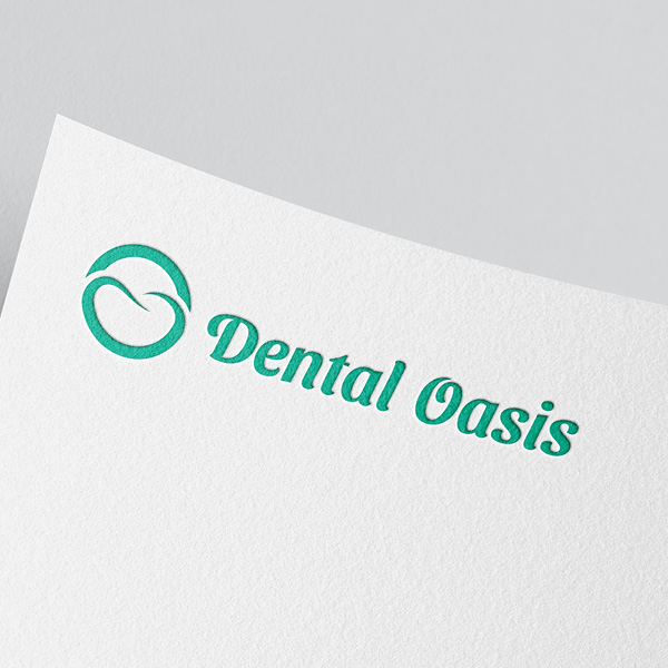 Dental Oasis Logo Mockup